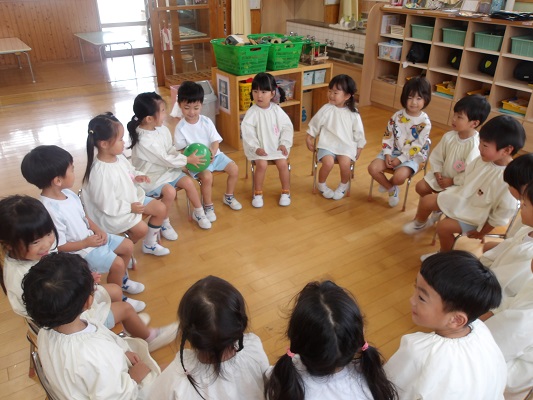 みんなで集団遊びを楽しんだよ♪