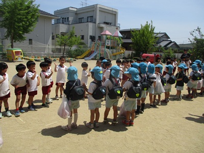 旭川こども園との交流会