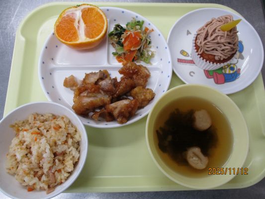 誕生日会メニュー