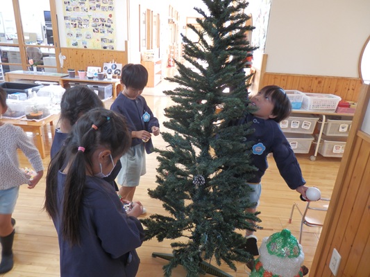 ツリー🎄を飾ったよ