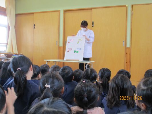 食育(旬の野菜を知ろう)