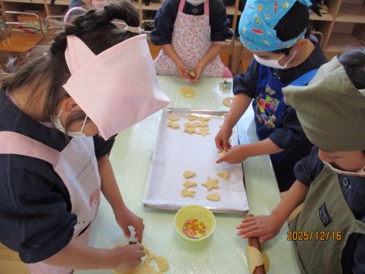 食育(クッキーづくり)