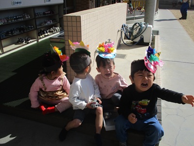 2月お誕生日会・豆まき