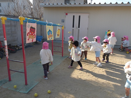 外で元気に遊ぼう！
